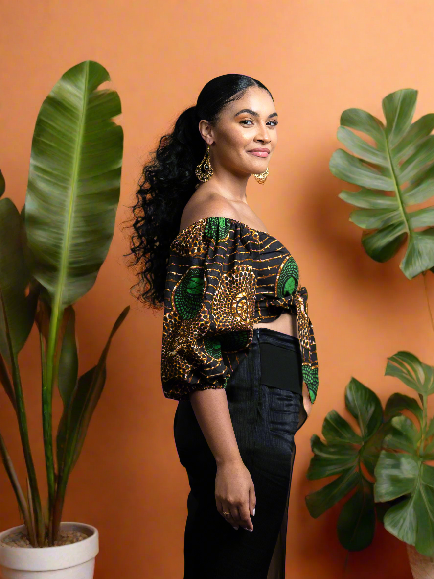 Adeba Crop top - Reveiller Afriq