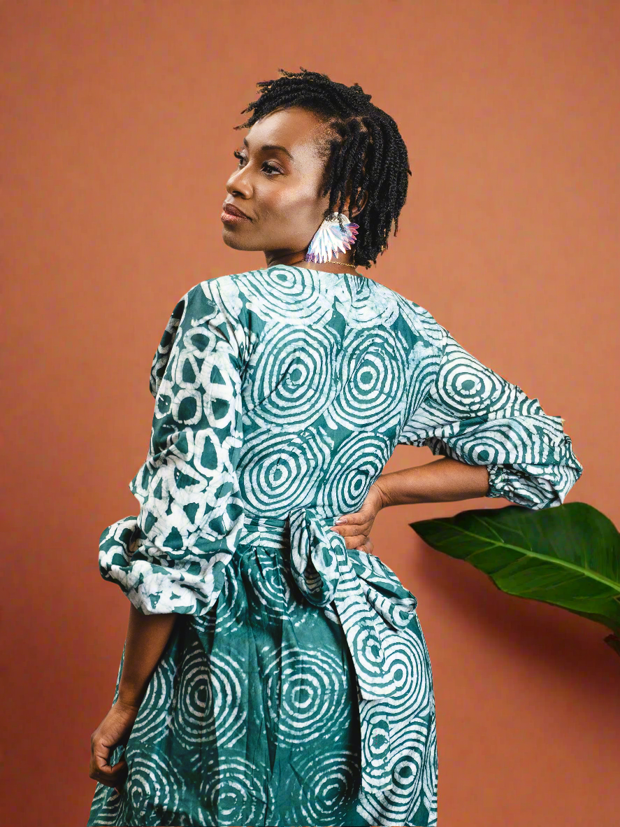 KERRI WRAP DRESS - Reveiller Afriq