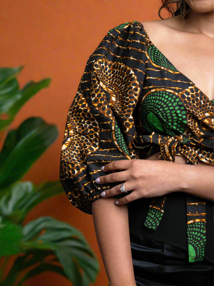 Adeba Crop top - Reveiller Afriq