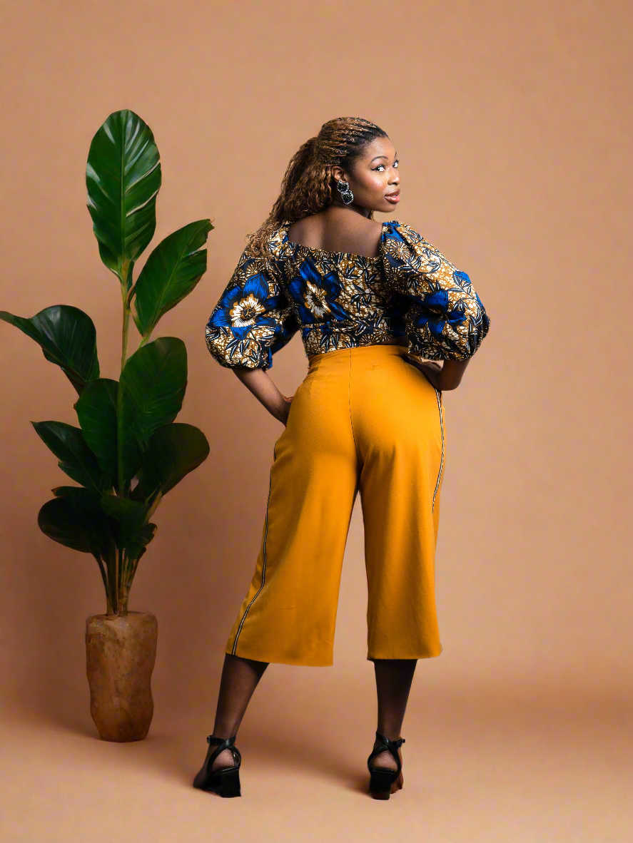 Yani crop top - Reveiller Afriq