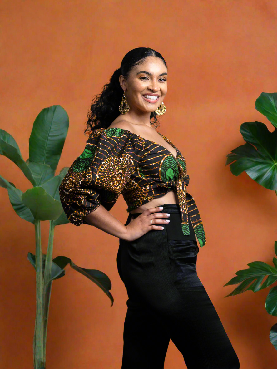 Adeba Crop top - Reveiller Afriq