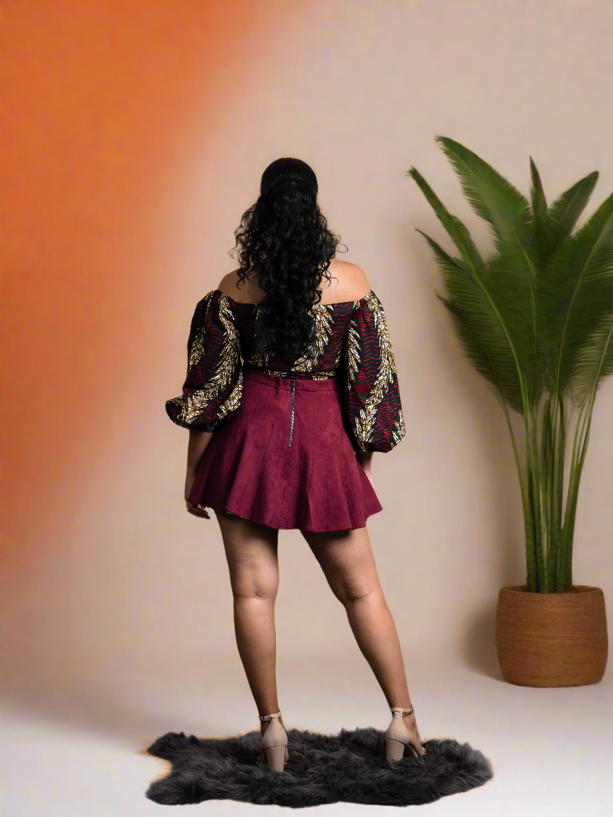 Ariana Crop top - Reveiller Afriq