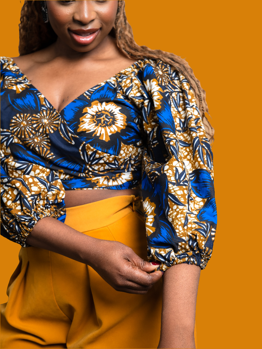 Yani crop top - Reveiller Afriq