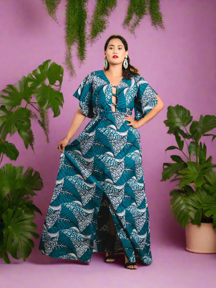 AURI MAXI DRESS - Reveiller Afriq