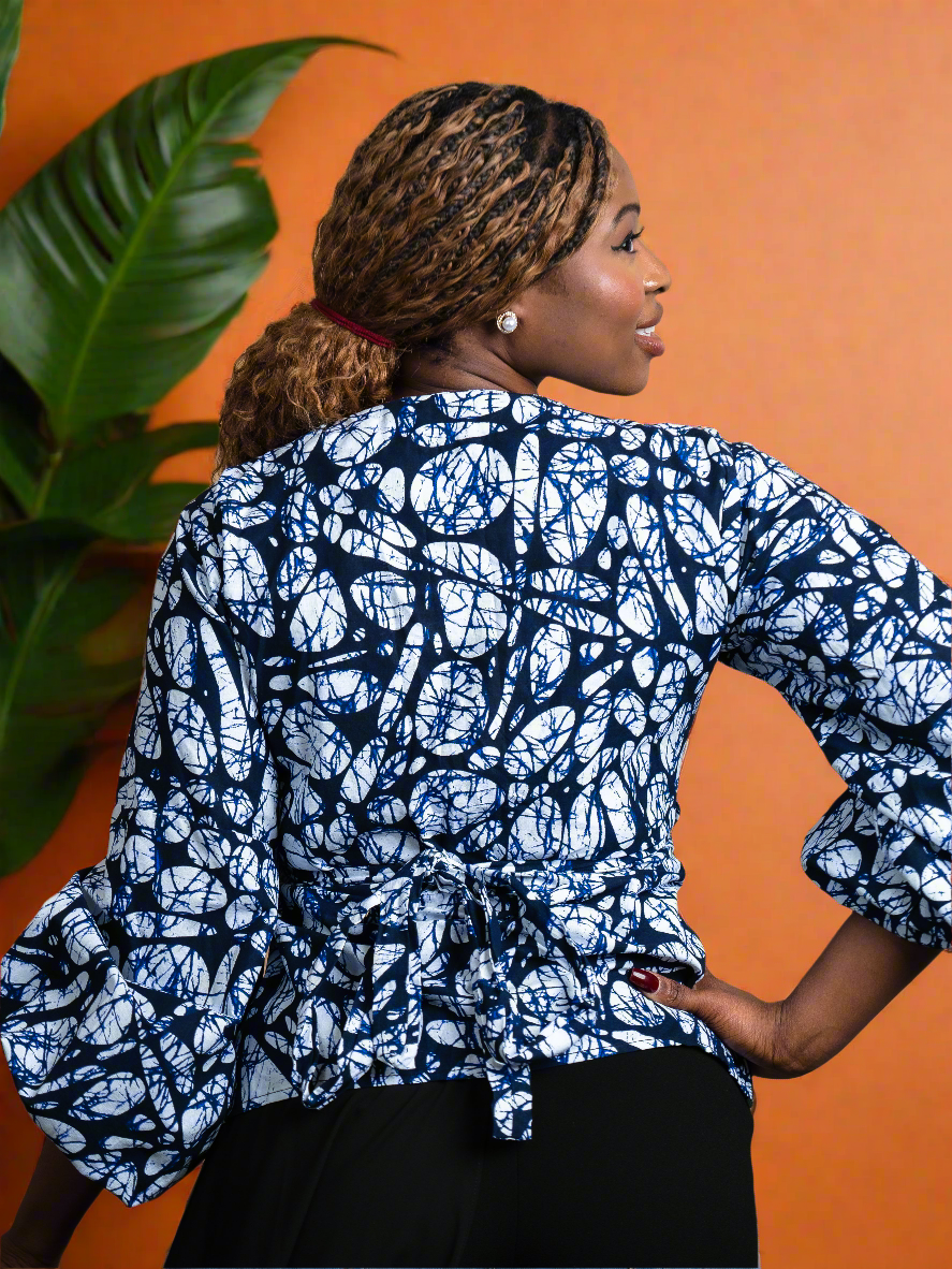 Anneka warp top - Reveiller Afriq