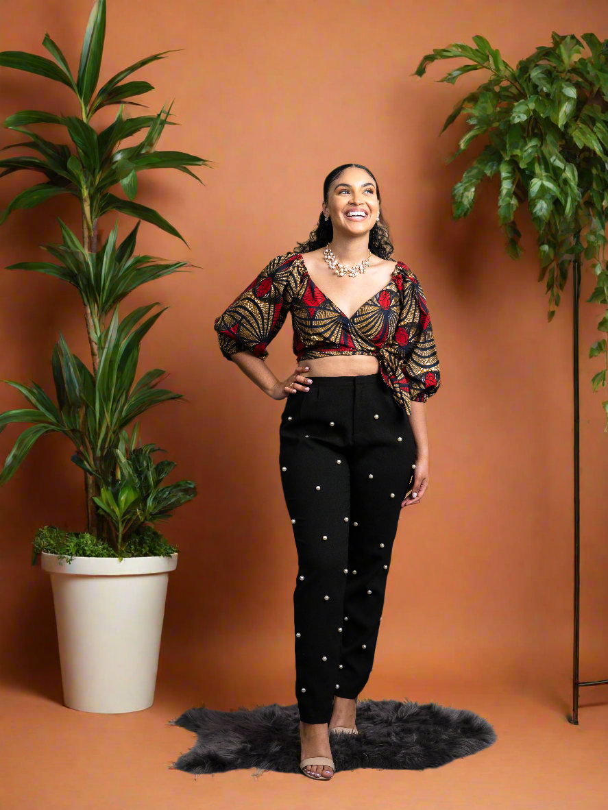 Ari Crop Top - Reveiller Afriq