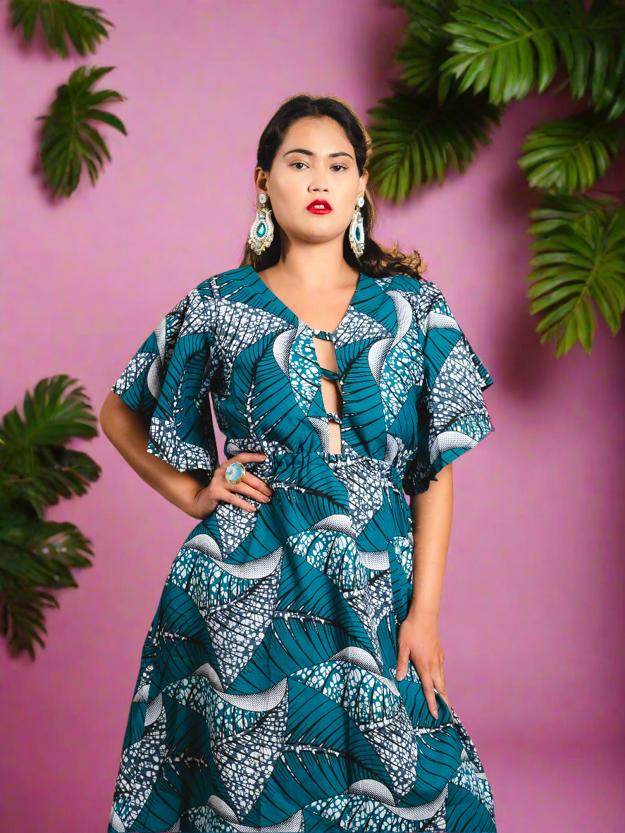 AURI MAXI DRESS - Reveiller Afriq