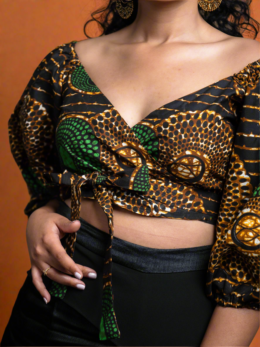 Adeba Crop top - Reveiller Afriq