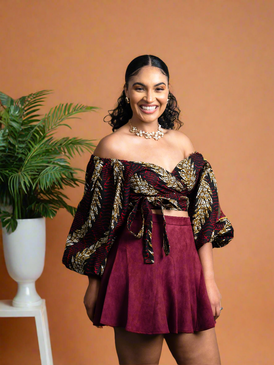 Ariana Crop top - Reveiller Afriq
