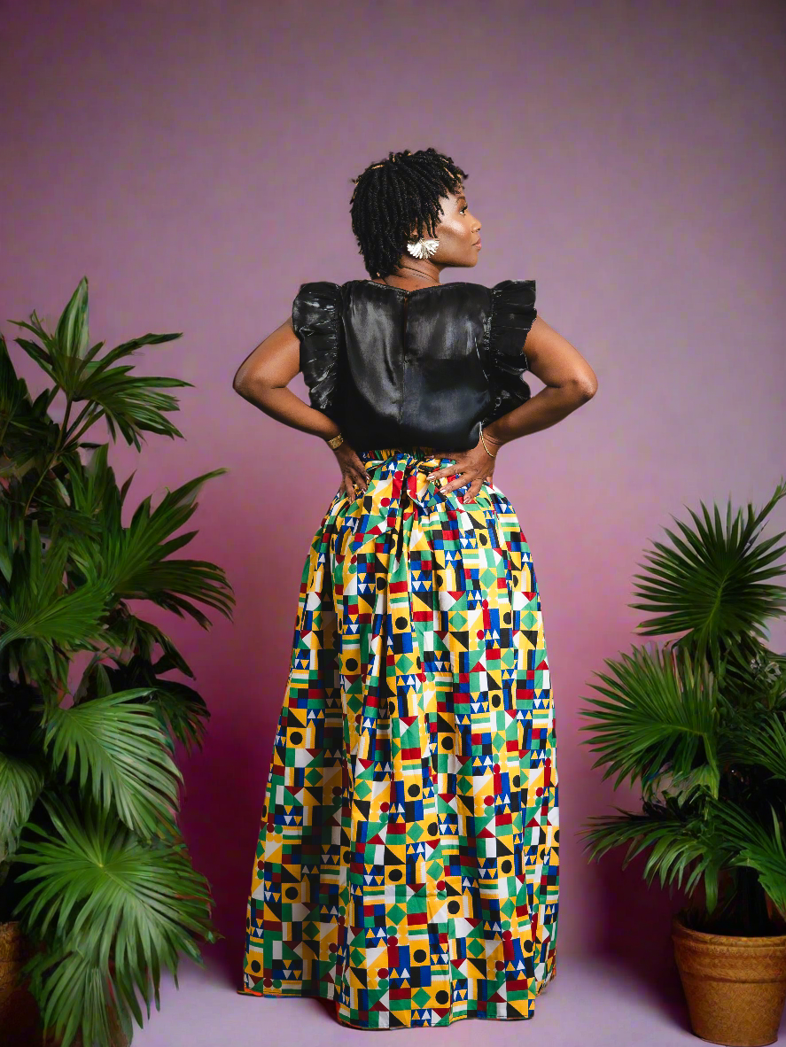 ANIYA MAXI SKIRT - Reveiller Afriq