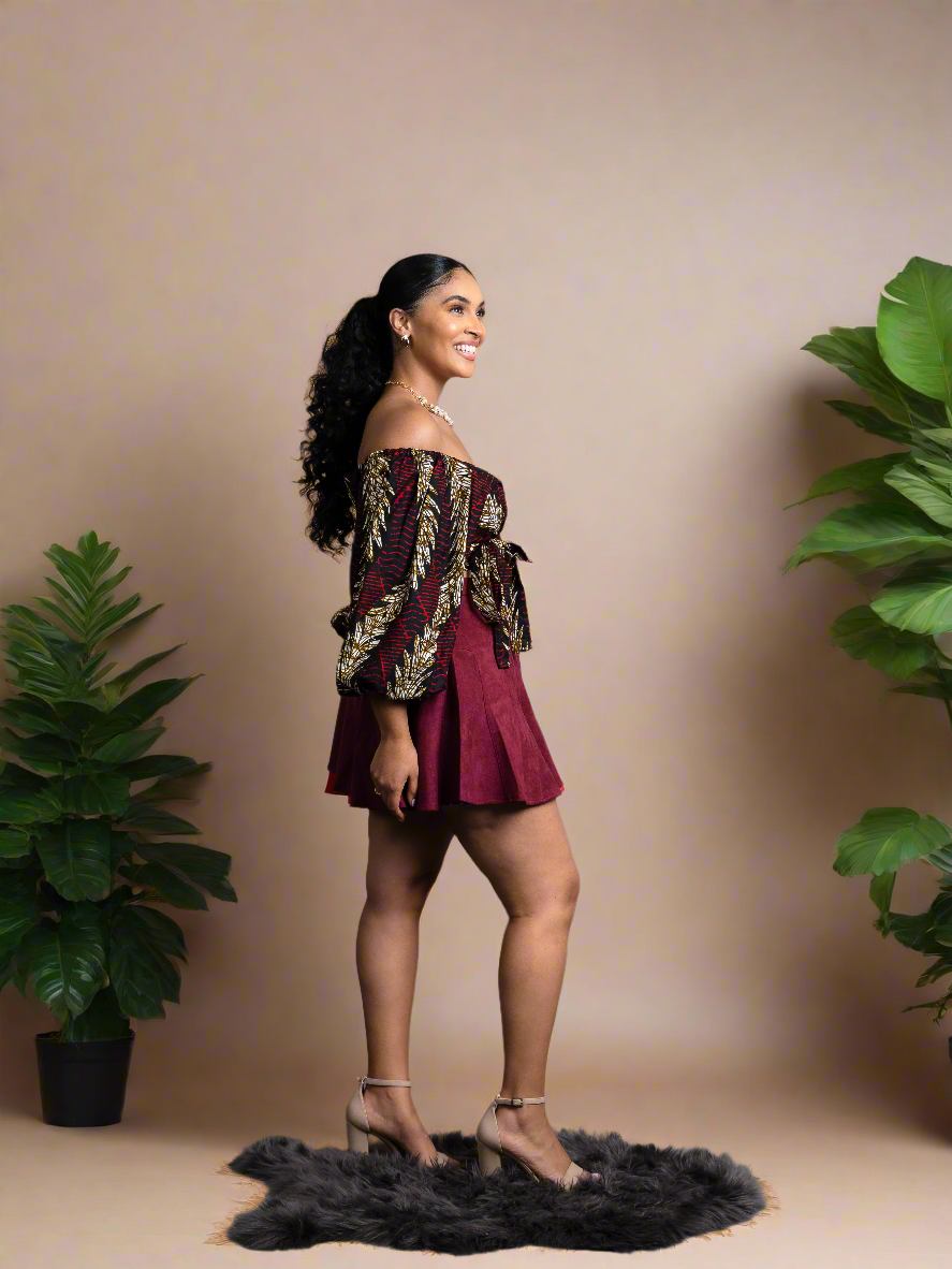 Ariana Crop top - Reveiller Afriq
