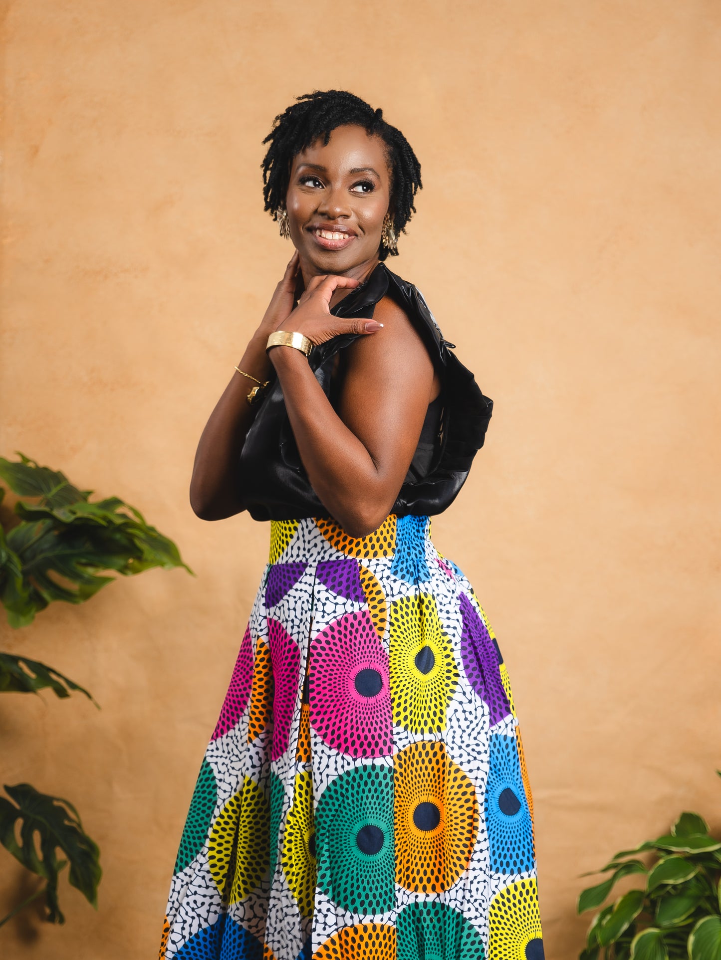 ANIYA MAXI SKIRT - Reveiller Afriq