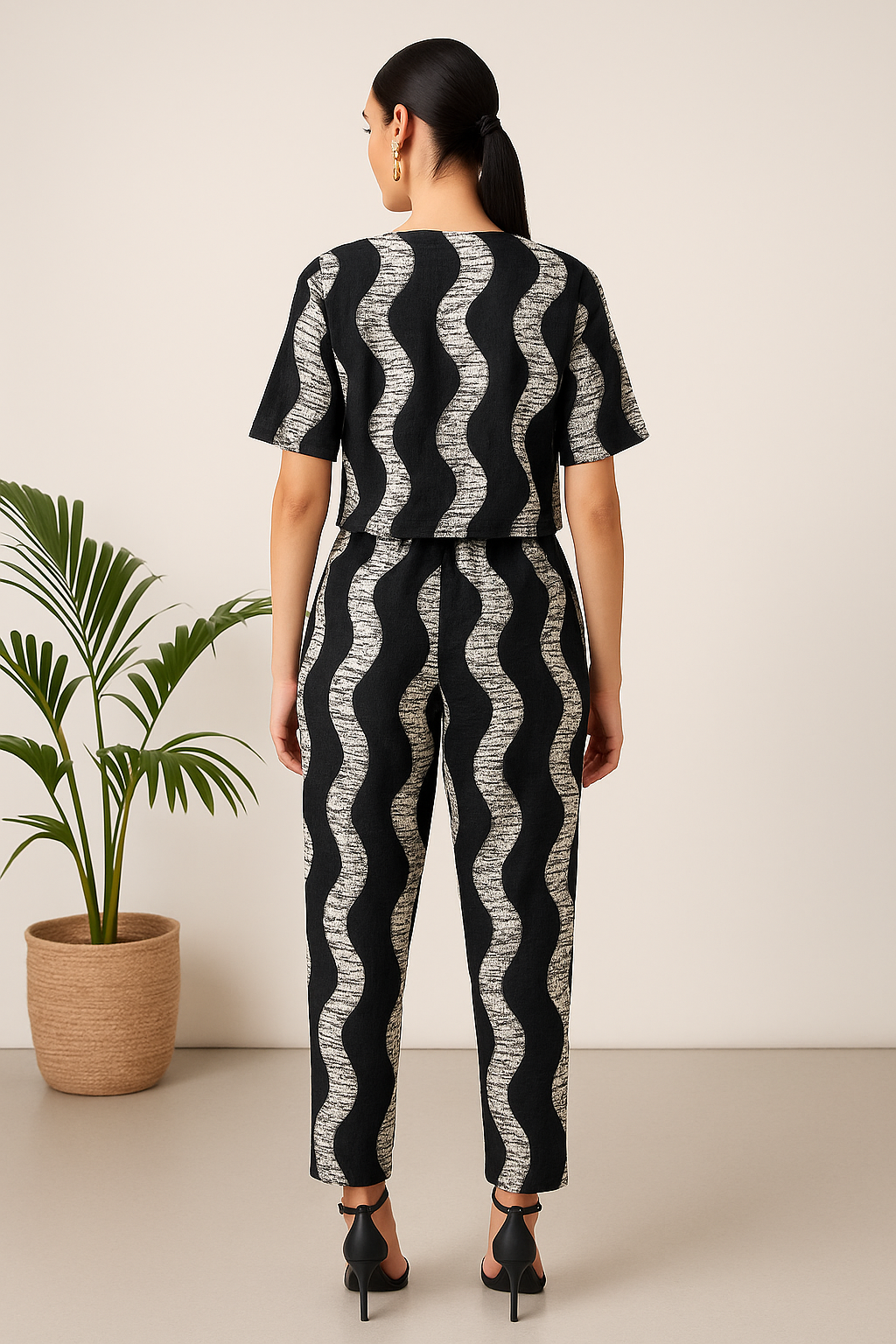 Julia crop top - Reveiller Afriq