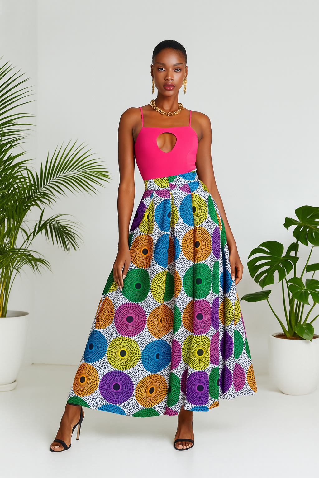 ANIYA MAXI SKIRT - Reveiller Afriq