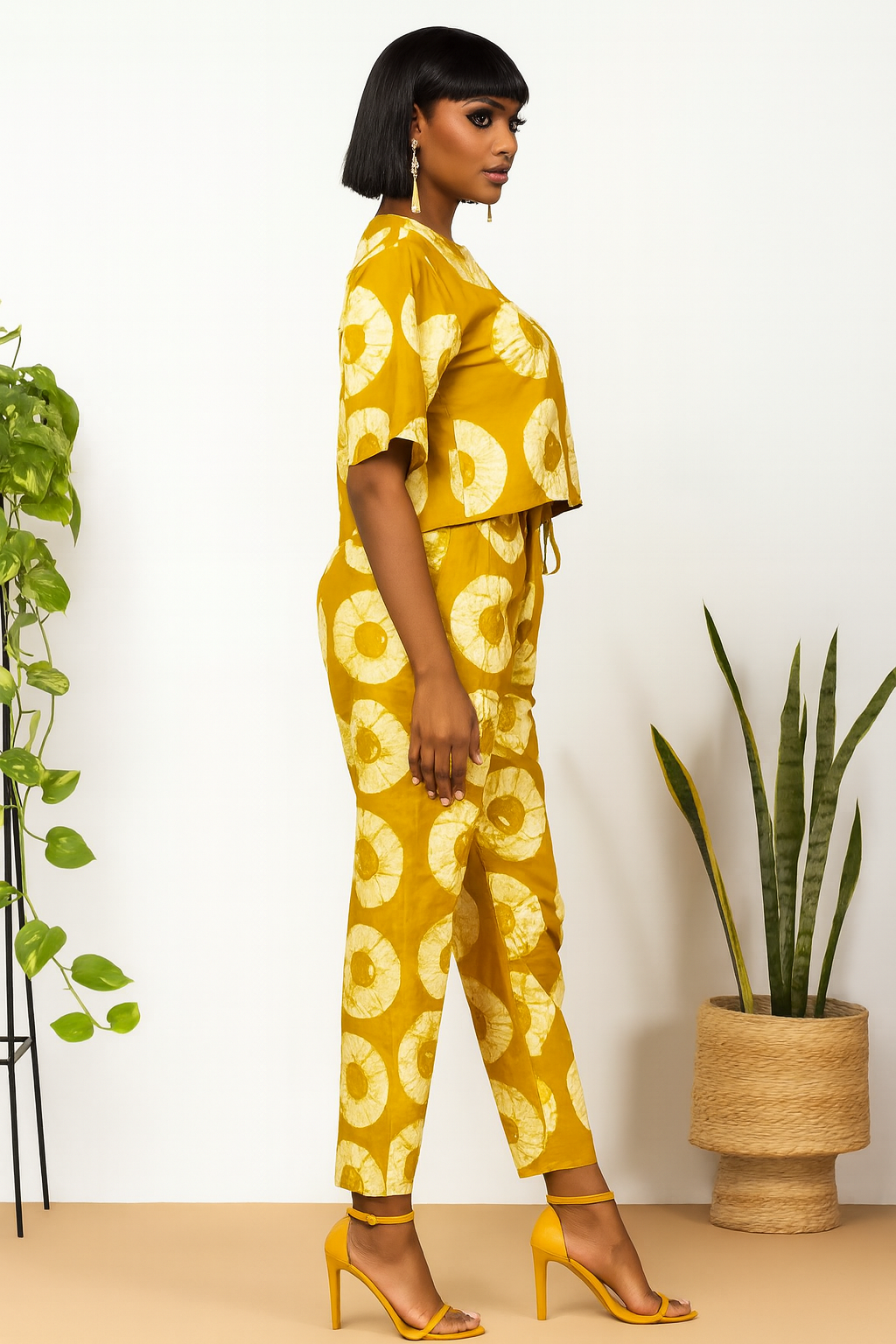 Julia crop top - Reveiller Afriq