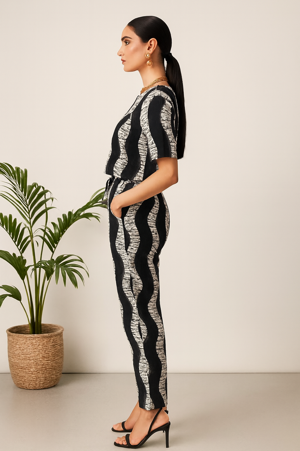 Julia crop top - Reveiller Afriq