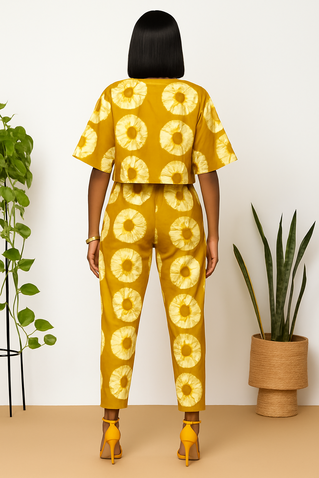 Julia crop top - Reveiller Afriq
