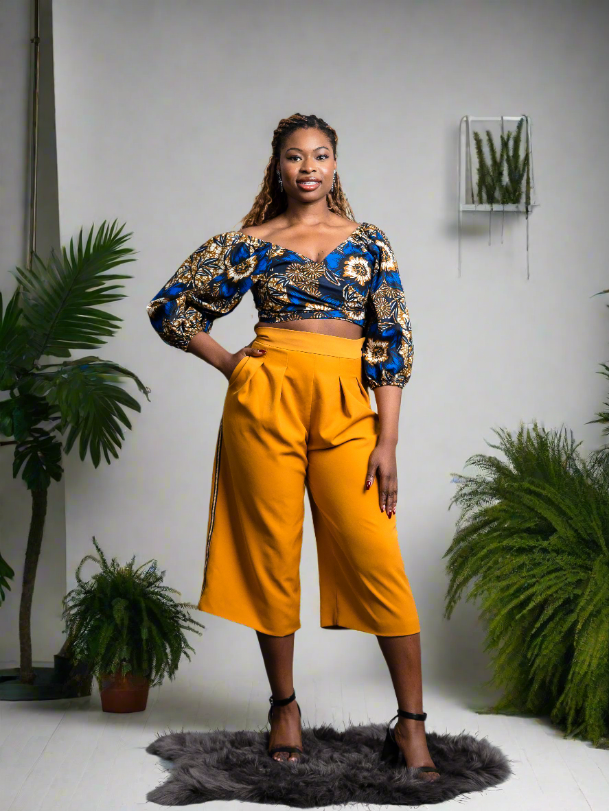 Yani crop top - Reveiller Afriq