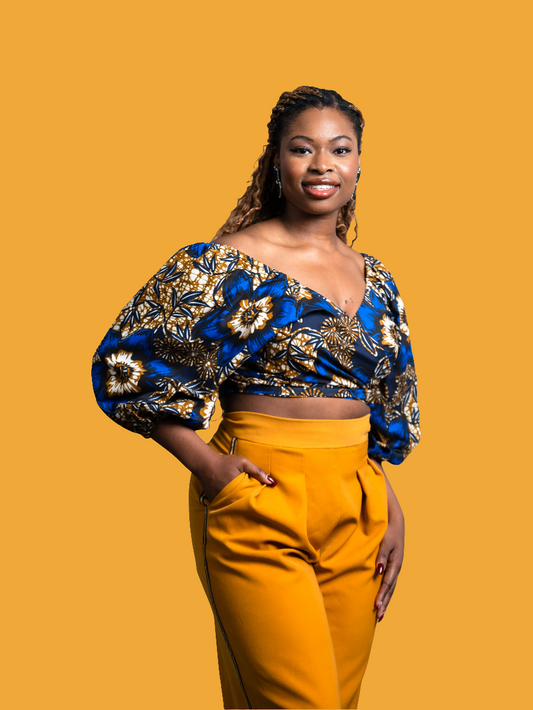 Yani crop top - Reveiller Afriq