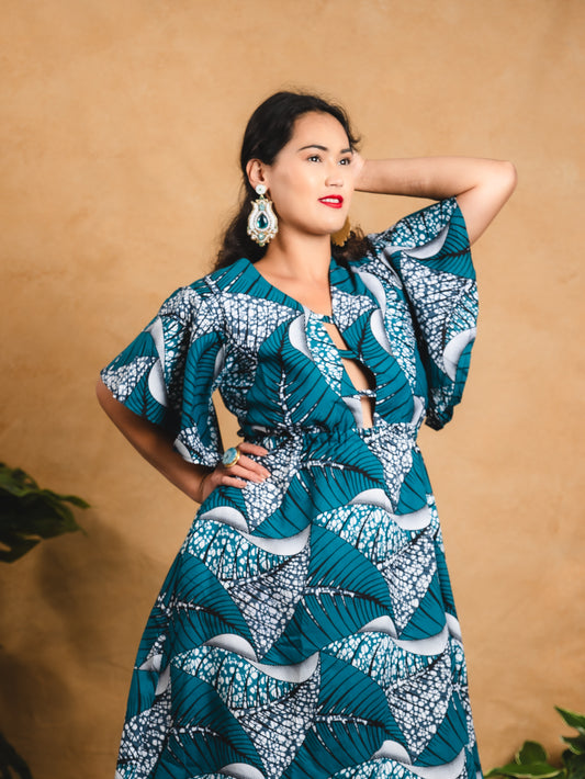 AURI MAXI DRESS - Reveiller Afriq