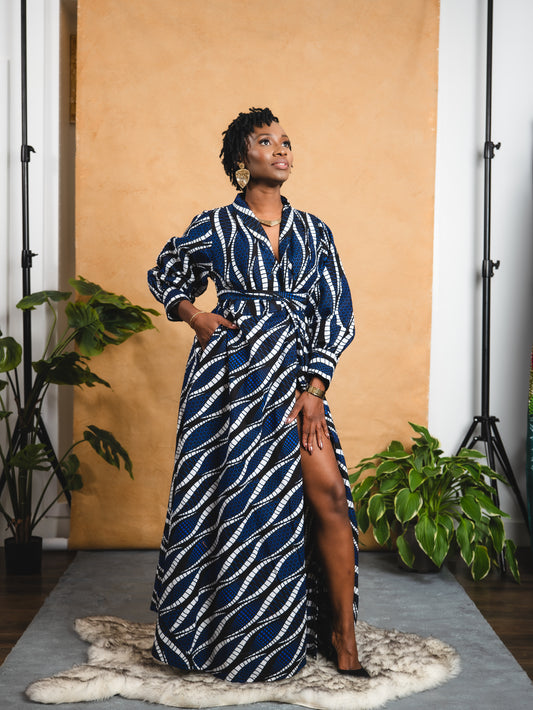 MIA WRAP GOWN