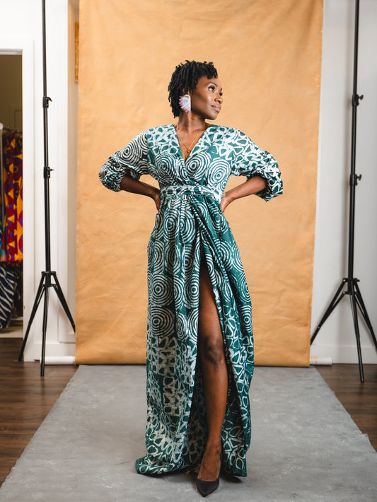 KERRI WRAP DRESS