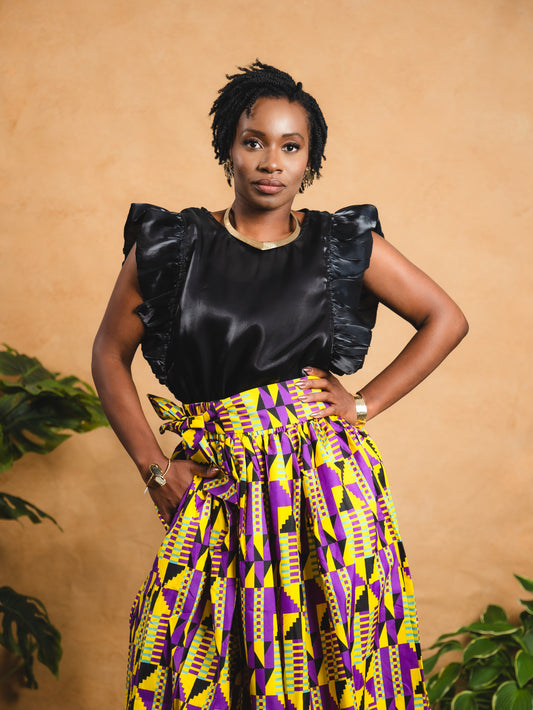 ADA MAXI SKIRT - Reveiller Afriq