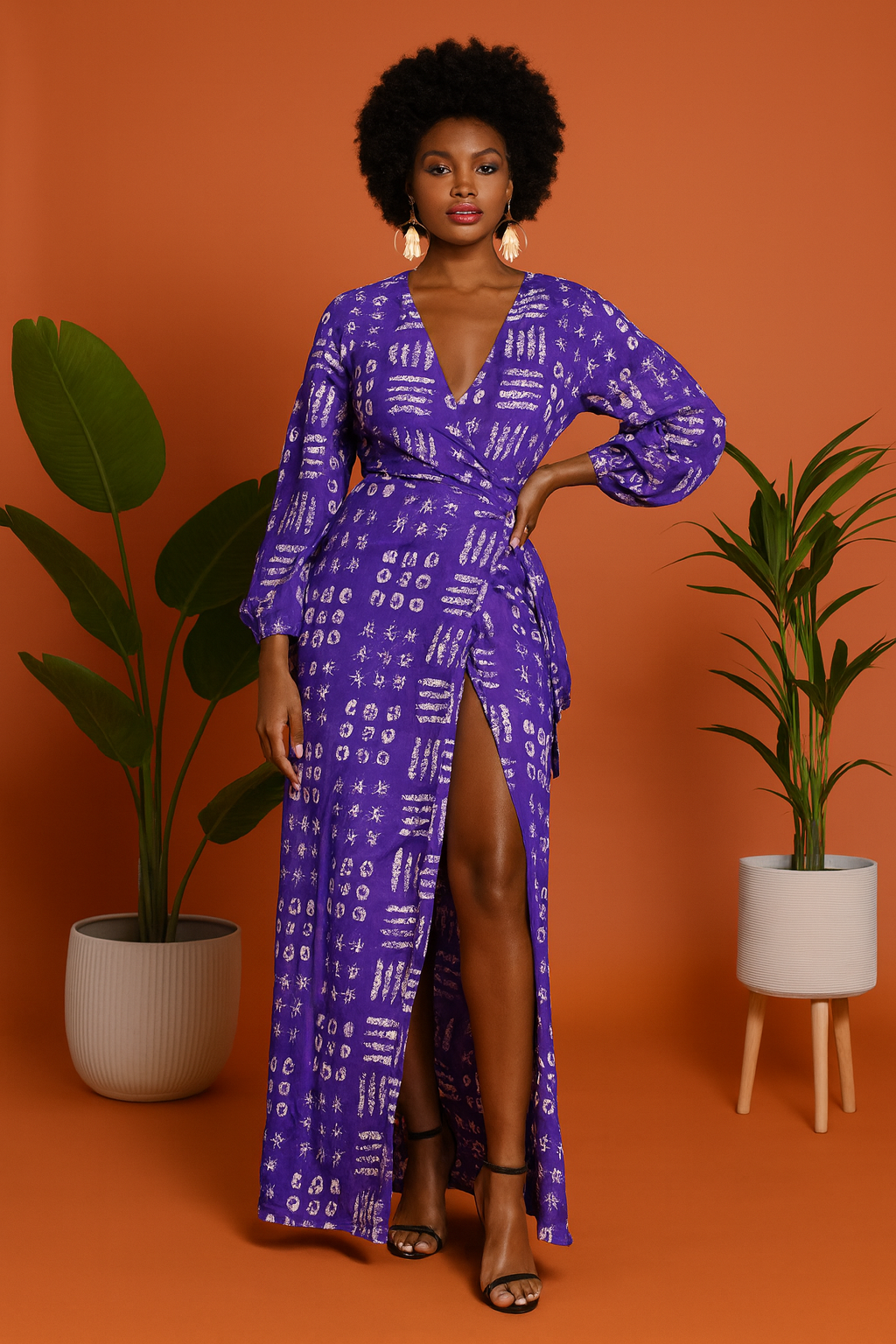 MIA WRAP GOWN