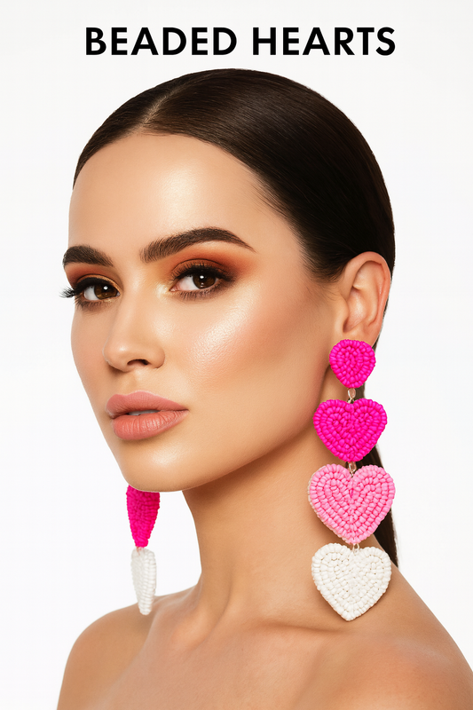 Beaded Hearts