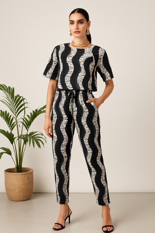 Julia crop top - Reveiller Afriq